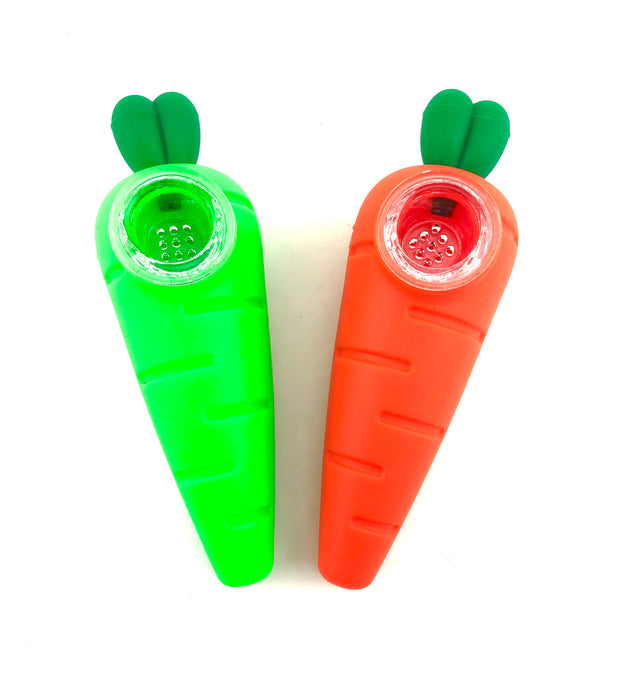 5 Carrot Silicone Hand Pipe