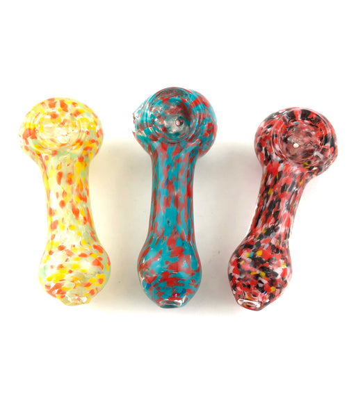 3" Fritted Spoon Hand Pipe - SmokeZone 420