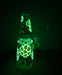 6.5" Glow In The Dark Cone Shape Bumble Bee Dab Rig - SmokeZone 420
