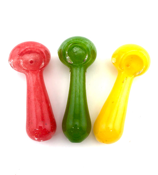 3.5" Full Color Frit Hand Pipe - SmokeZone 420