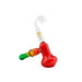 5" Rasta Color Hammer Bubbler Dab Rig - SmokeZone 420