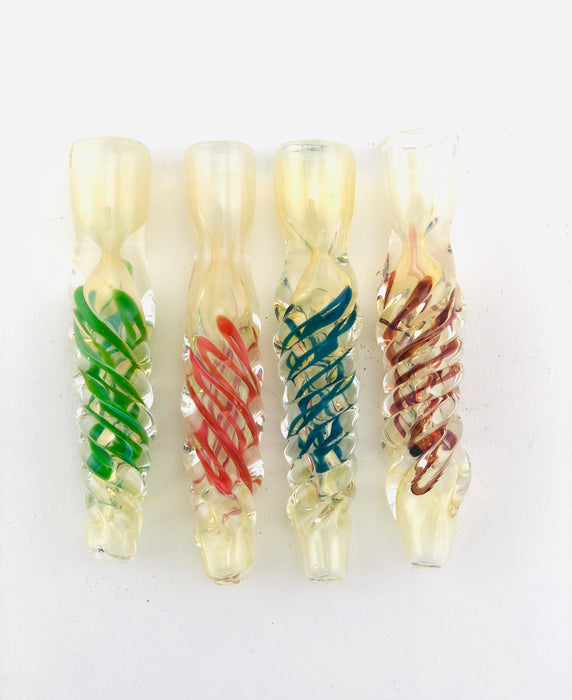 3" Twisted Color & Fumed Chillum - SmokeZone 420