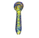 5.5" Narrow Body Twisted Color Fumed Spoon Pipe - SmokeZone 420