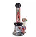9" Fancy Straight Mouth Swirl Color Water Pipe - SmokeZone 420