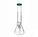 14" 5mm Color Mouth Clear Beaker Water Pipe - SmokeZone 420