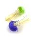 5" Slime Head Single Ring Fumed Hand Pipe - SmokeZone 420
