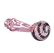 5" Dichro Head Twisted Mouth Pink Spoon Pipe - SmokeZone 420