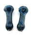 4.5" Frit Twisted Dichro Hand Pipe - SmokeZone 420