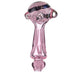 5" Dichro Head Twisted Mouth Pink Spoon Pipe - SmokeZone 420