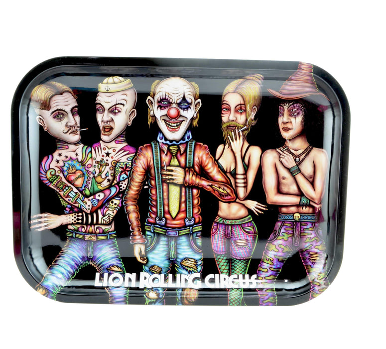 Keep Rolling Lion Rolling Circus Rolling Trays - Large Size - SmokeZone 420