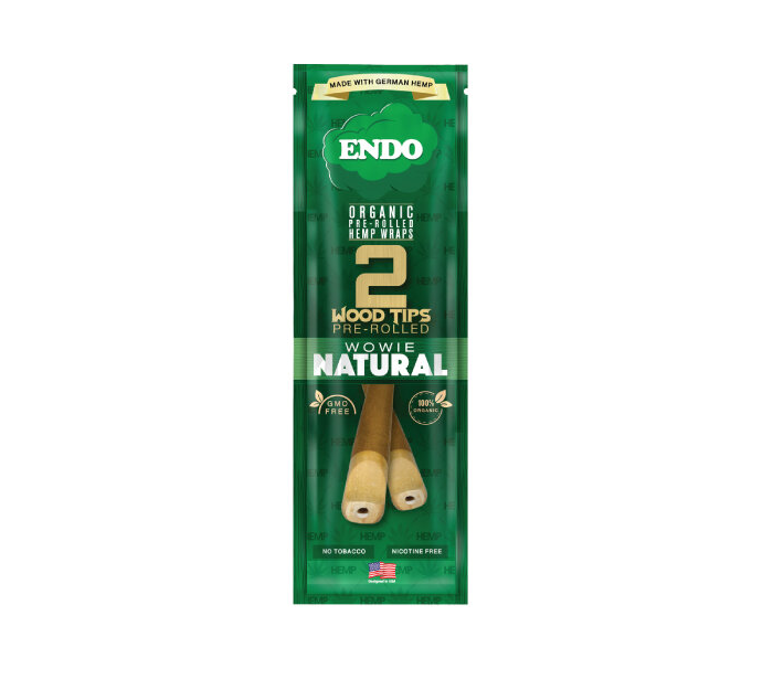 Endo Wood Tipped Hemp Wraps - SmokeZone 420